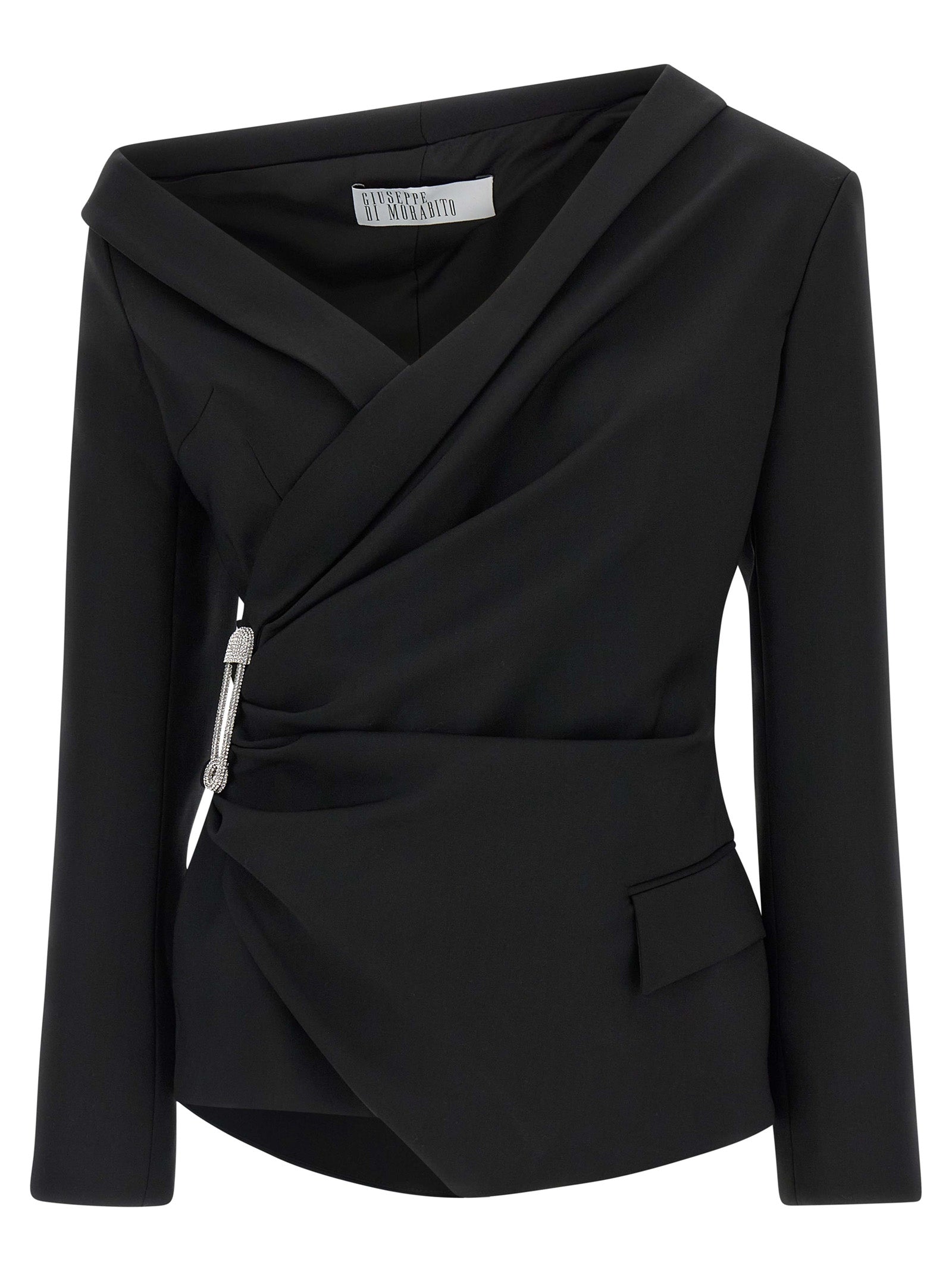 Virgin Wool Blazer — Black