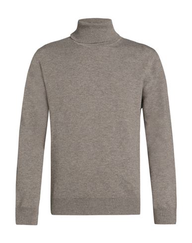 Man Turtleneck Grey Size 36 Geelong Wool