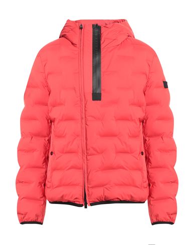 Peuterey Man Puffer Red Size XS Polyester, Elastane