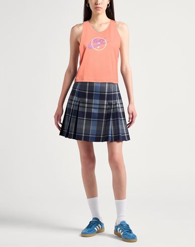 Woman Tank top Orange Size XL Cotton, Polyester, Elastane