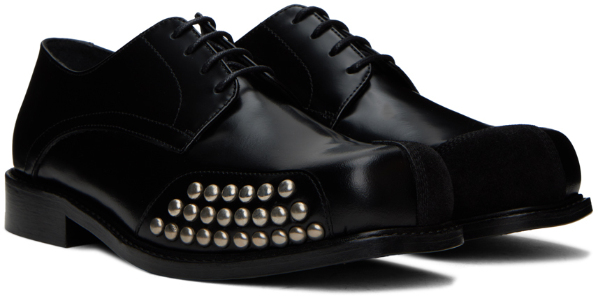 Stefan Cooke Black Stud Panel Derbys