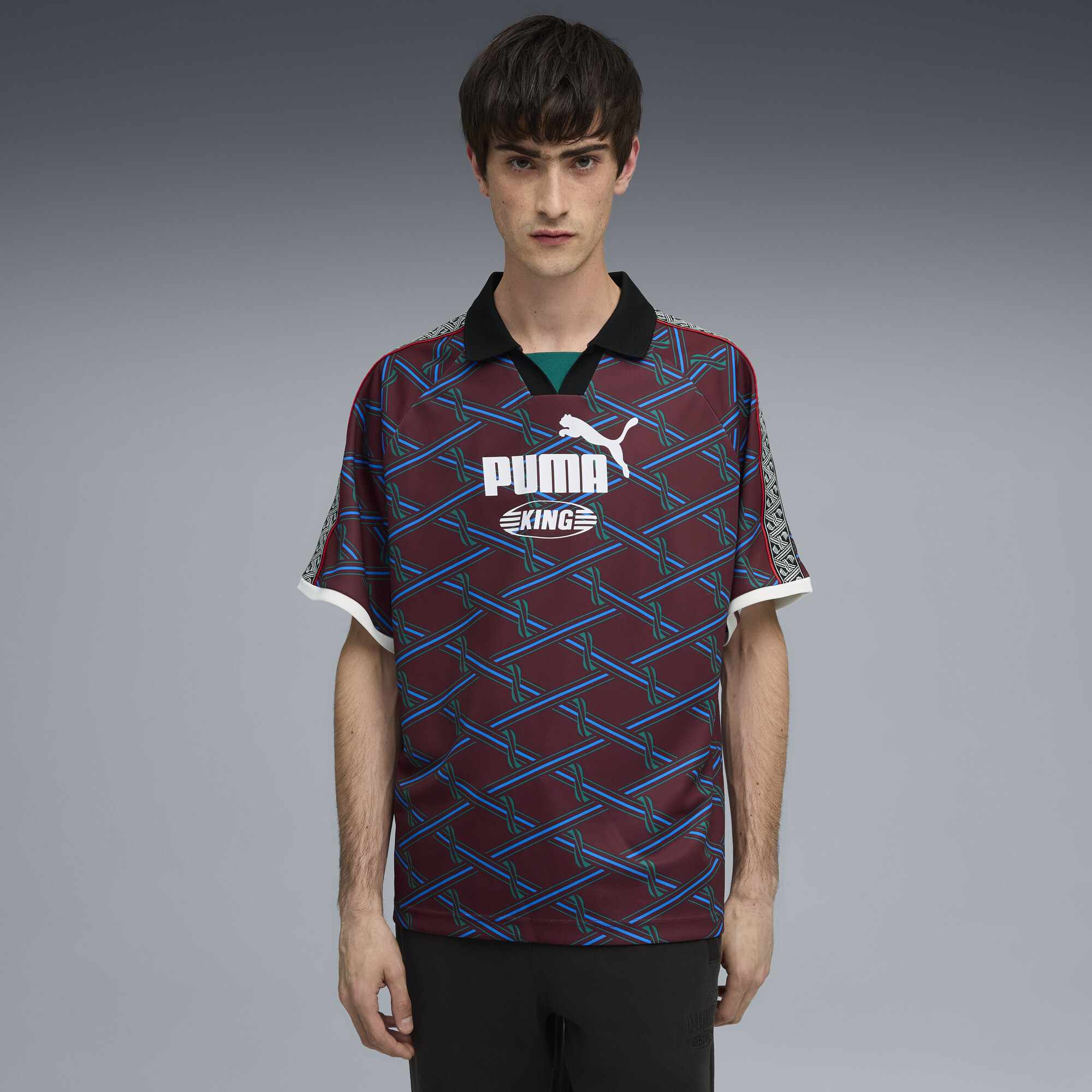 PUMA King Men's Jersey in Red