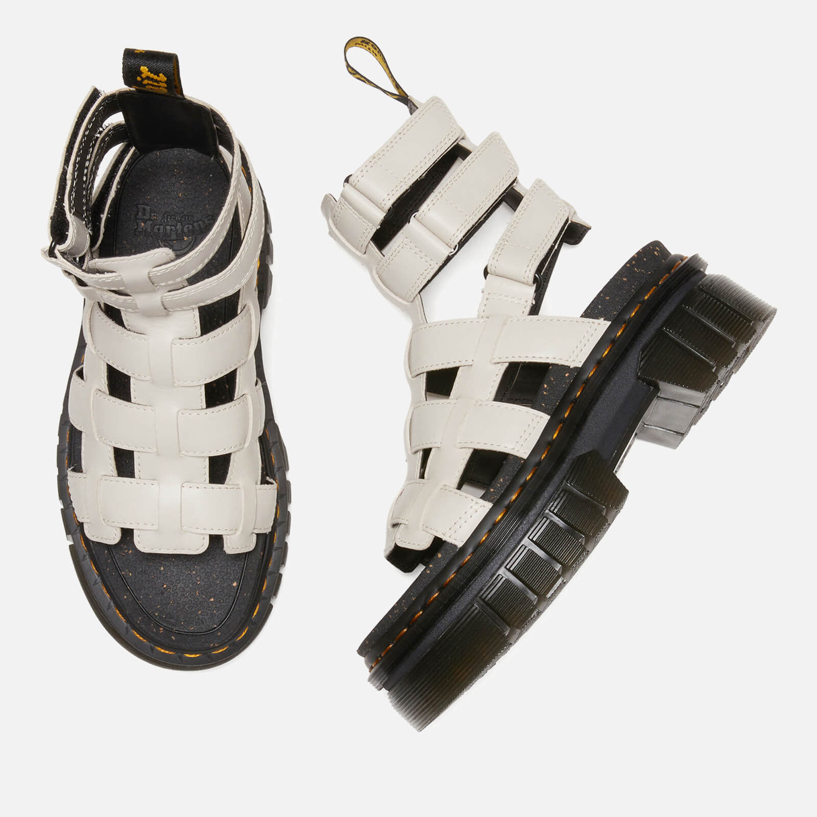 Dr. Martens Women's Ricki Leather Gladiator Sandals - UK 3