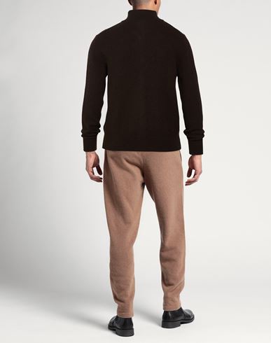 Man Cardigan Dark brown Size 44 Cashmere