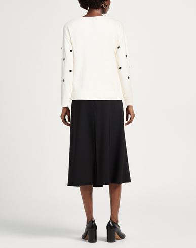 Manila Grace Woman Sweater Off white Size S Polyamide, Wool, Viscose, Cashmere