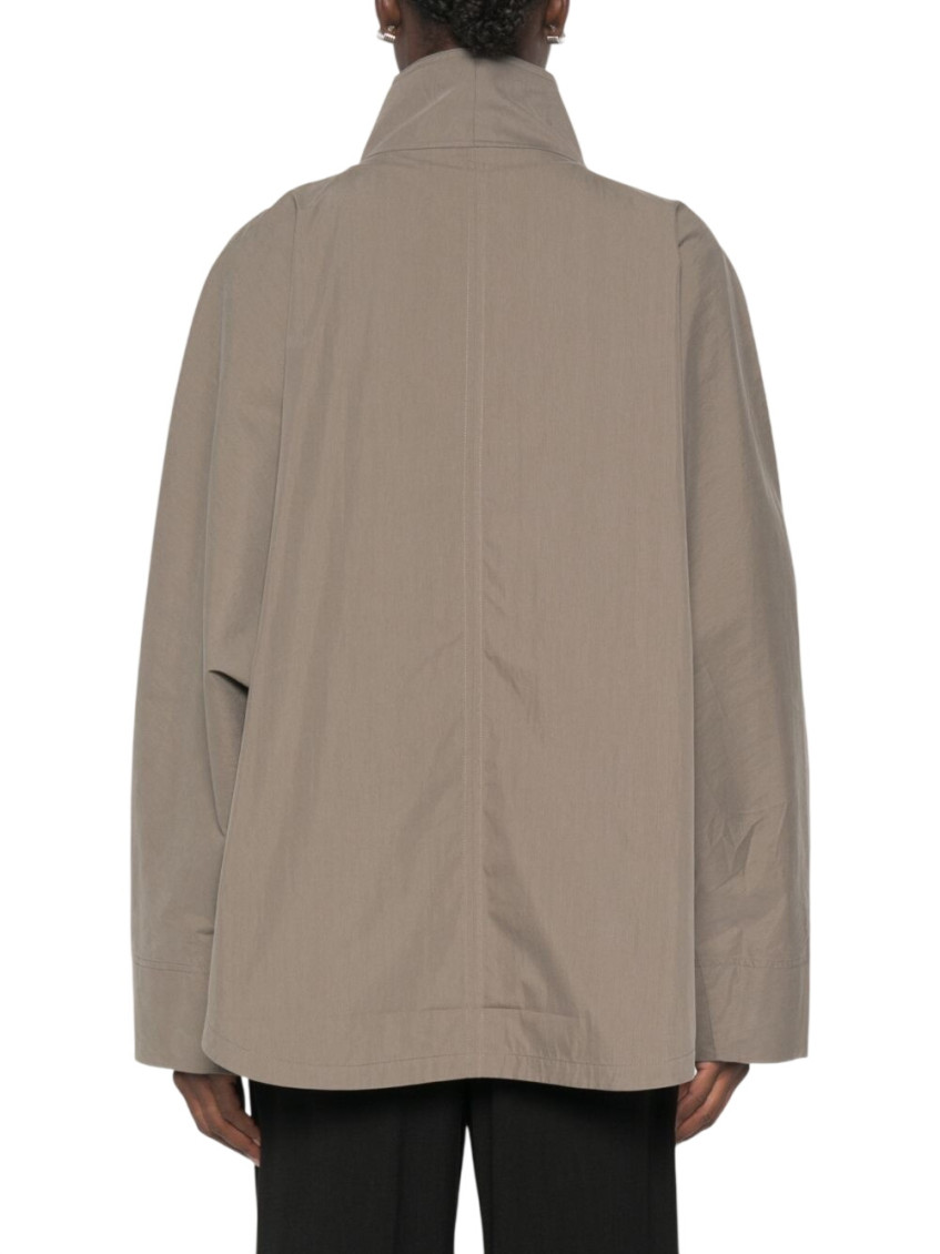 Toteme Summer Parachute Jacket in Brown