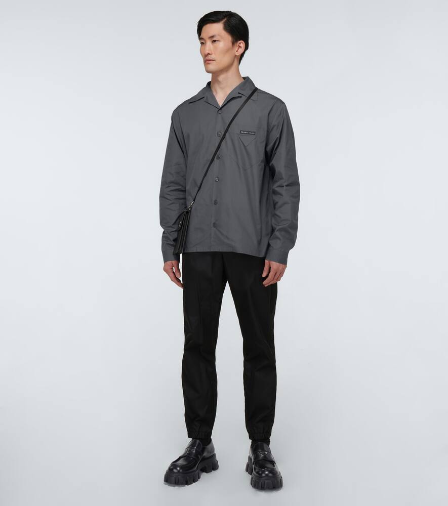 Prada Monolith leather loafers