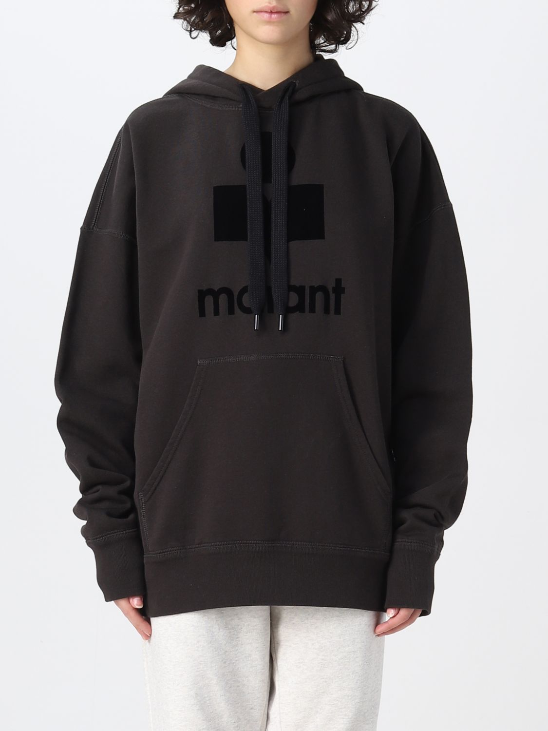 Sweatshirt Woman color Black