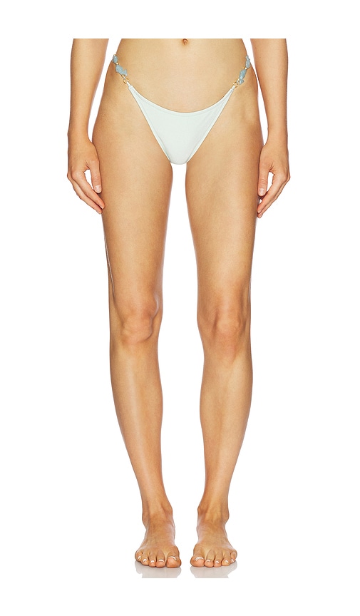 Shani Shemer Nico Bikini Bottom in Aqua Blue - Blue. S also in