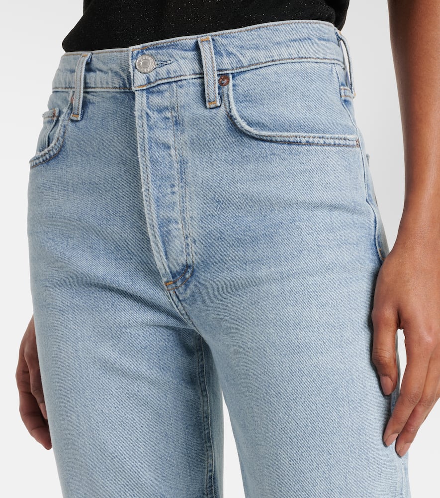 Riley high-rise straight jeans