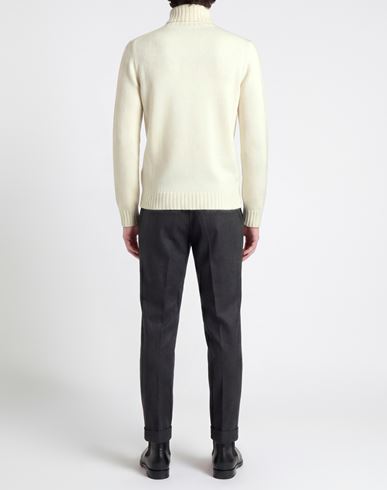 Man Sweater White Size S Wool