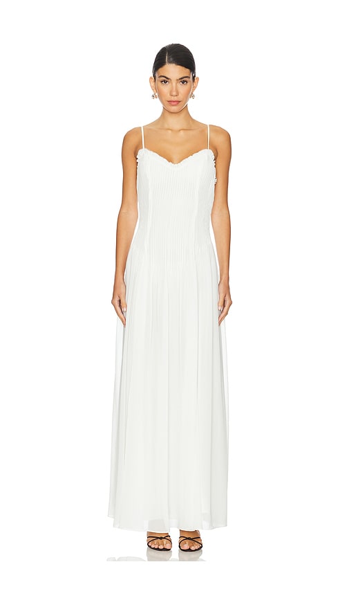 Tularosa x Maggie MacDonald Maria Gown in Ivory.  XXS. Also in L, M, S
