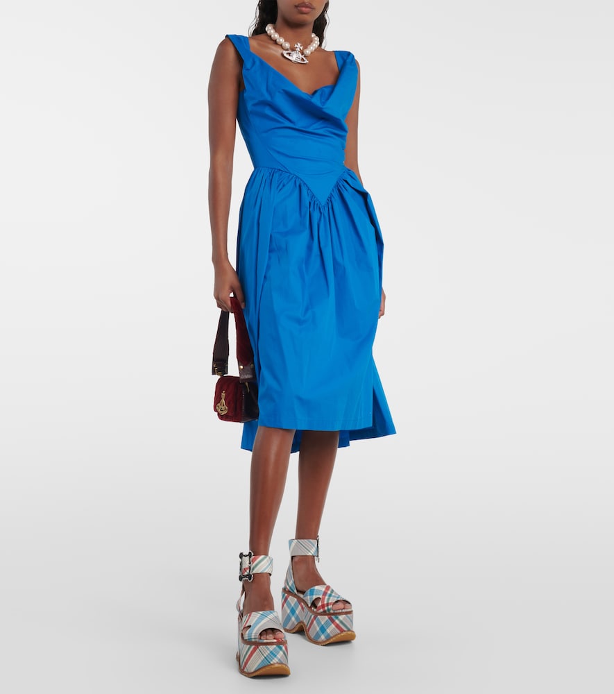 Love leather check sandals