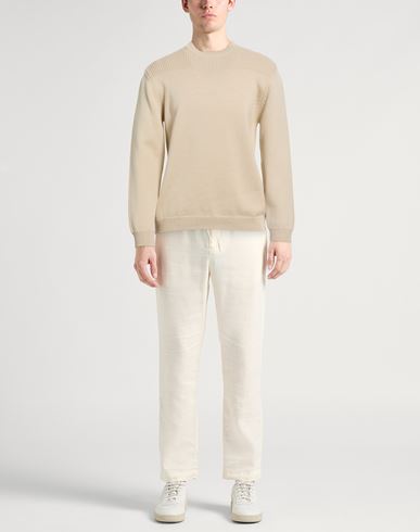 Absolutely Man Sweater Sand Size S Virgin Wool