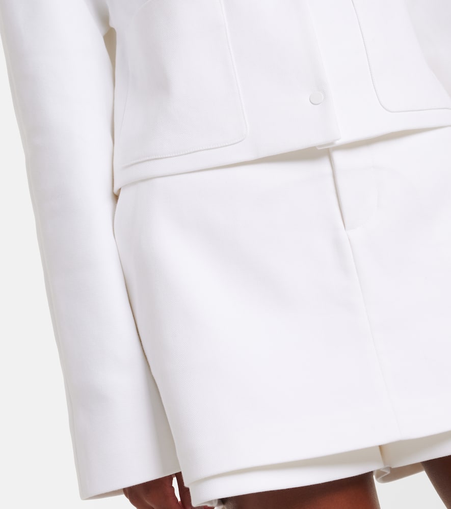 Cotton-blend jacket