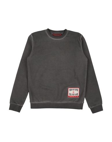 Kid Boy Sweatshirt Charcoal Size 12 Cotton