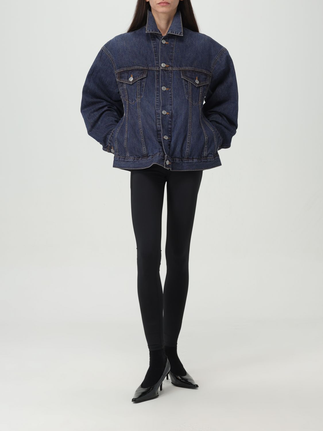 Jacket Woman color Indigo