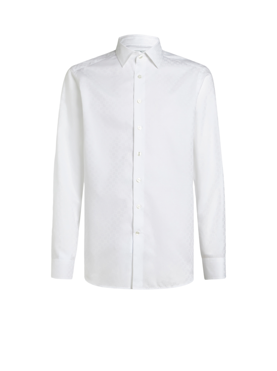 Cotton Jacquard Shirt
