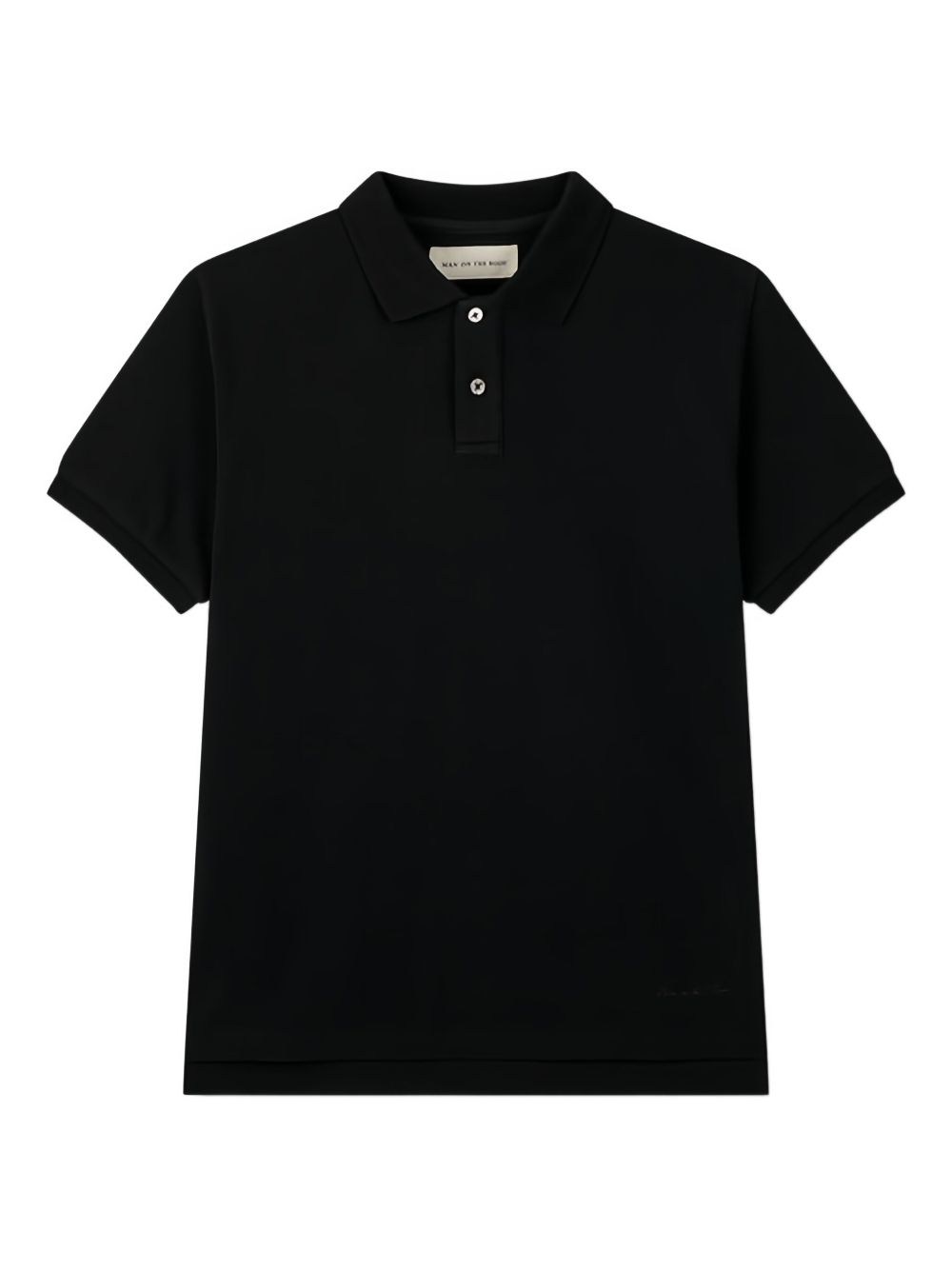 Piqué polo shirt - Black