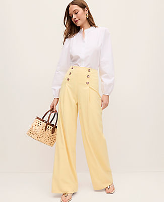 Ann Taylor The Wide-Leg Sailor Pant