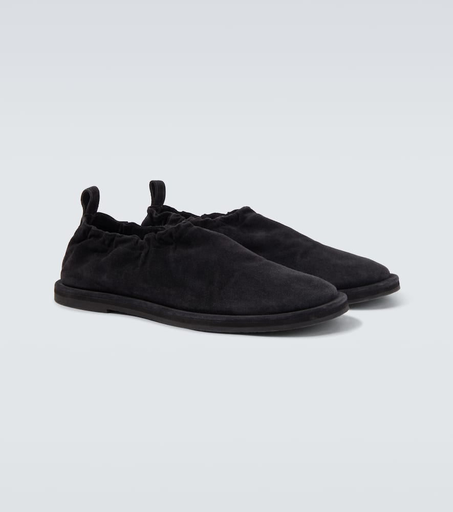 Korine suede slip-on shoes