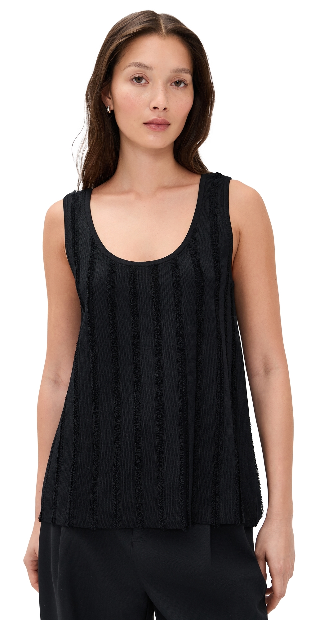 A. EMERY Faye Tank Black