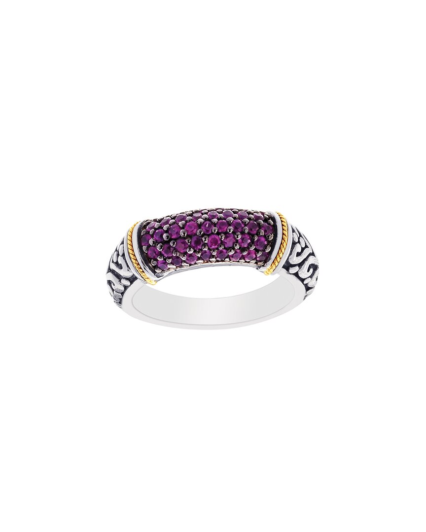 Phillip Gavriel 18K & Silver Ruby Ring