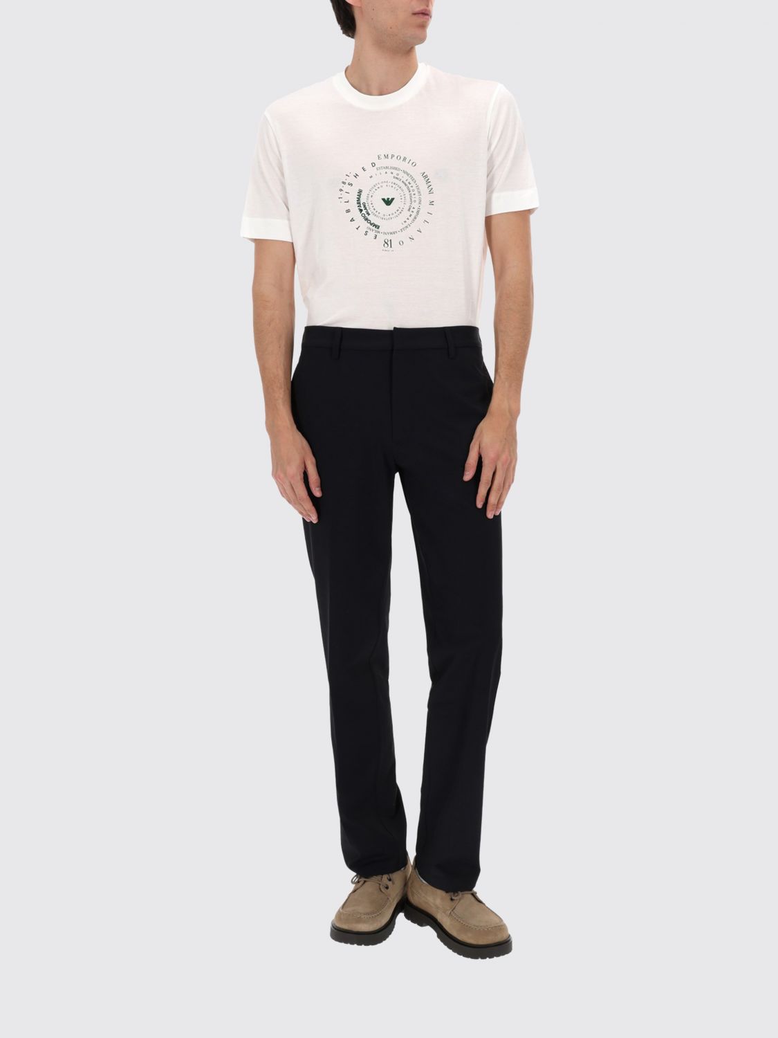 Pants Men color Blue