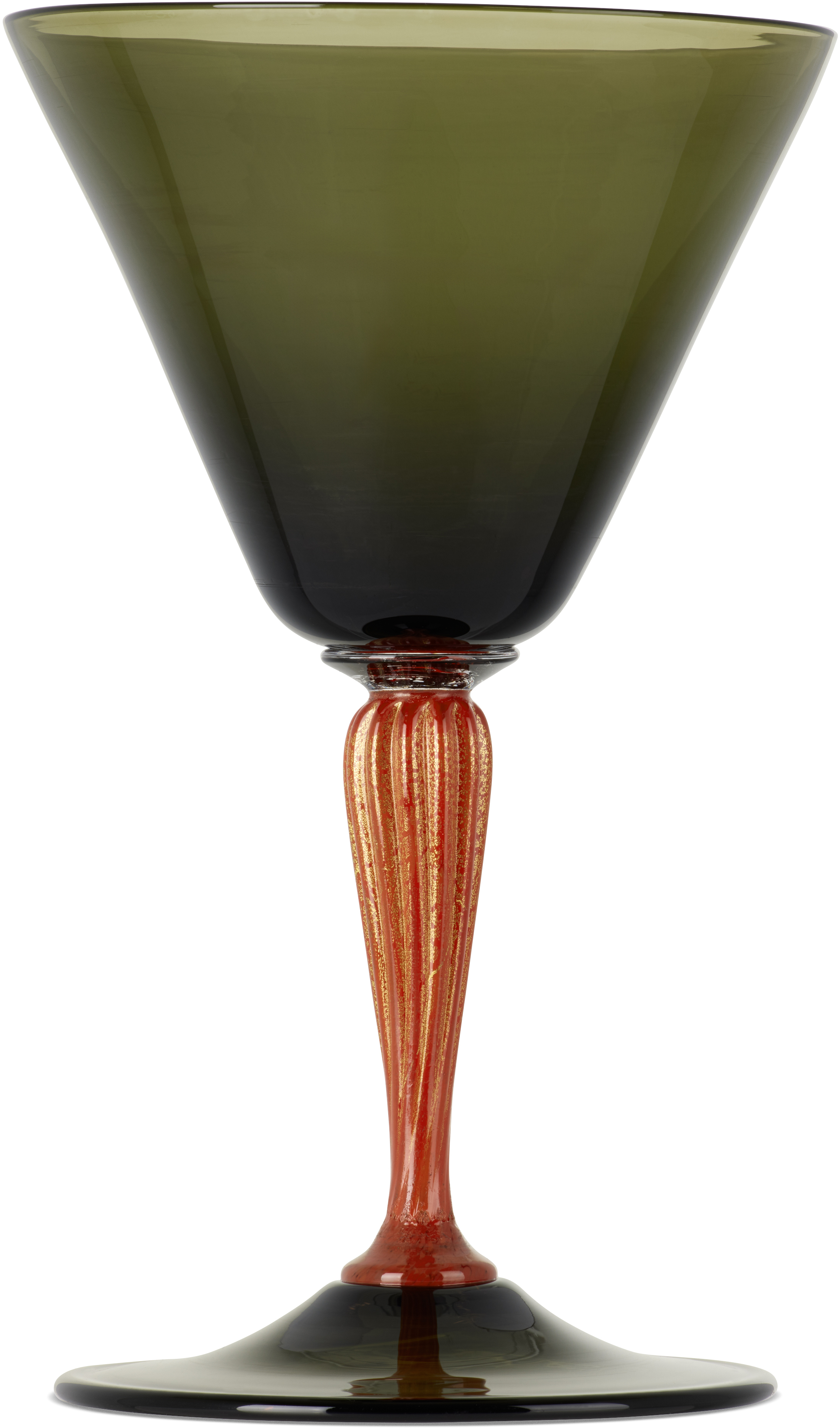 Green Earth Tone Big Goblet