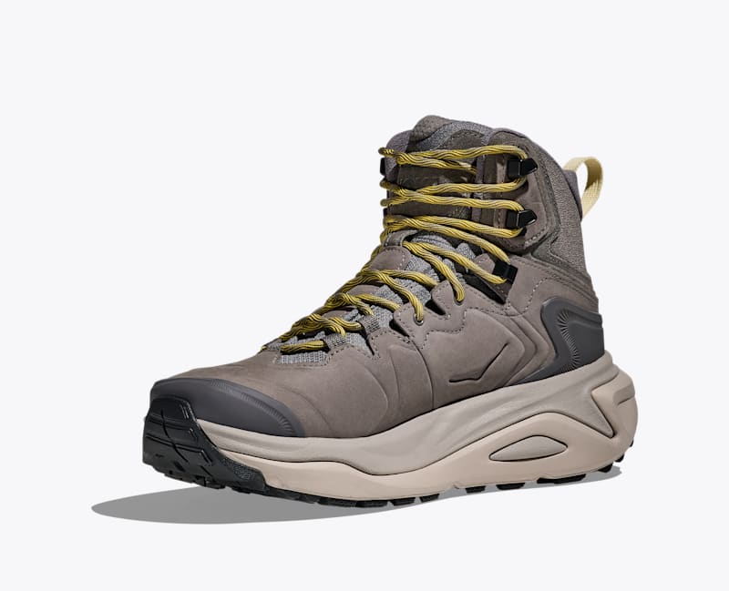 HOKA Men's Kaha 3 GTX Shoes in Gravel/Cement
