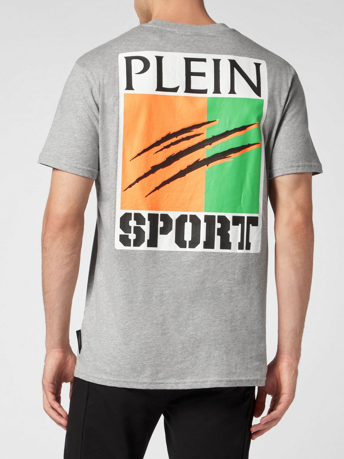 SS logo-print T-shirt - Grey