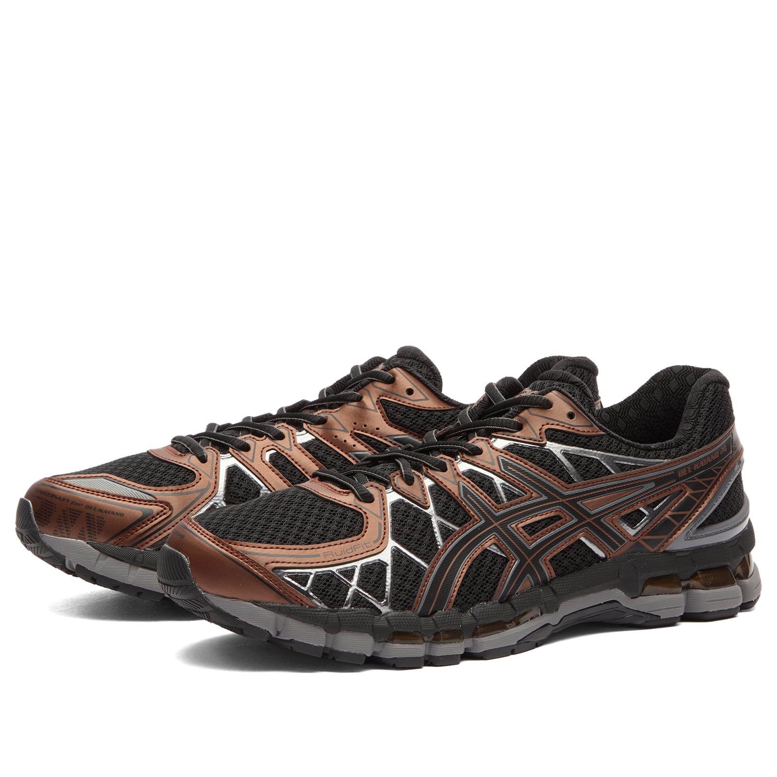 GEL-Kayano 20 Sneaker Black/Reddish Brown