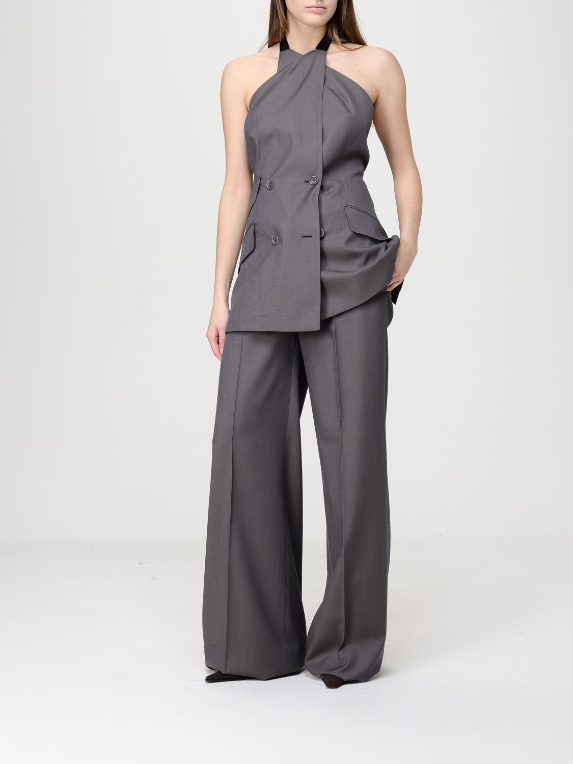 Jacket Woman color Grey