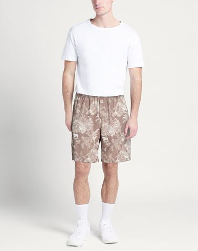 Man Shorts & Bermuda Shorts Khaki Size XXL Polyester