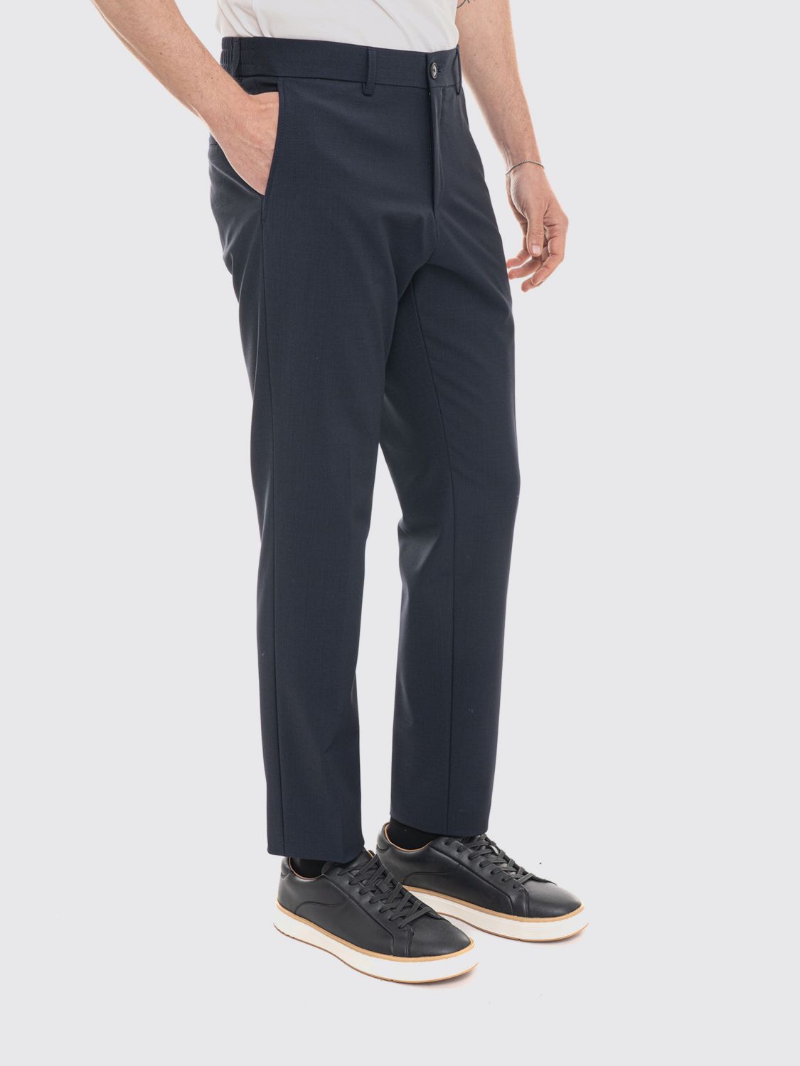 Pants Men color Blue