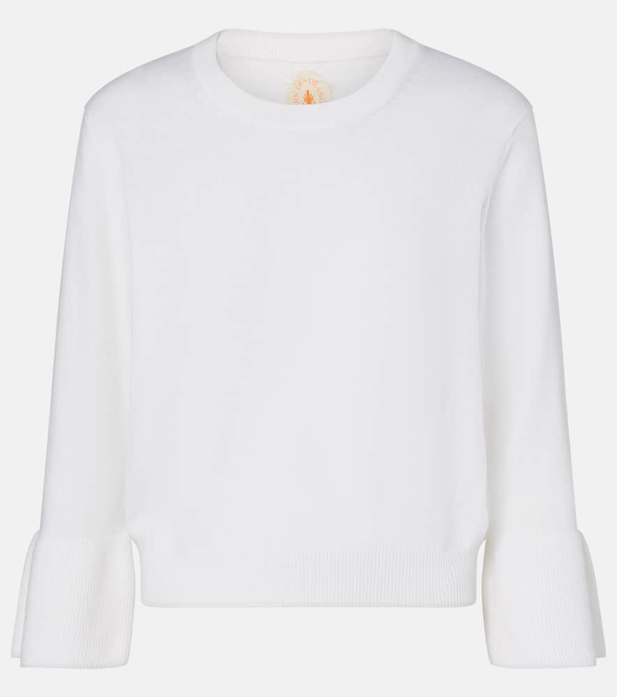Cotton and cashmere sweater