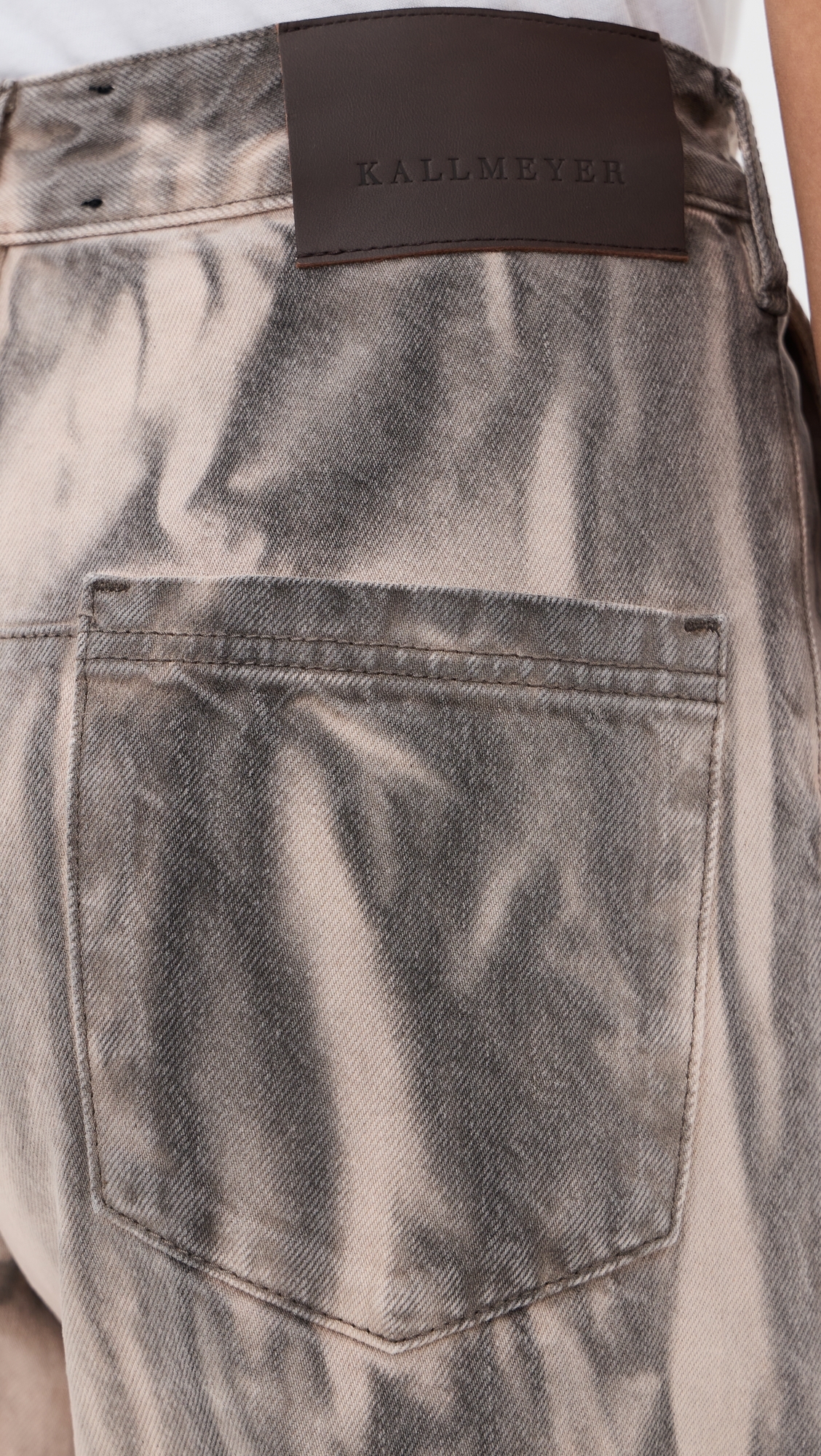 Column Leg Jeans Sand Dune