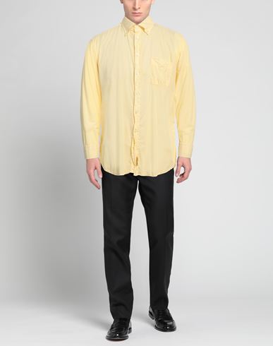 B. d.baggies Man Shirt Yellow Size L Cotton