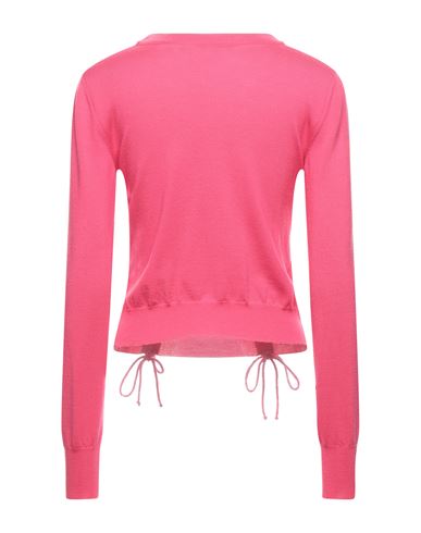 Woman Sweater Fuchsia Size 10 Virgin Wool