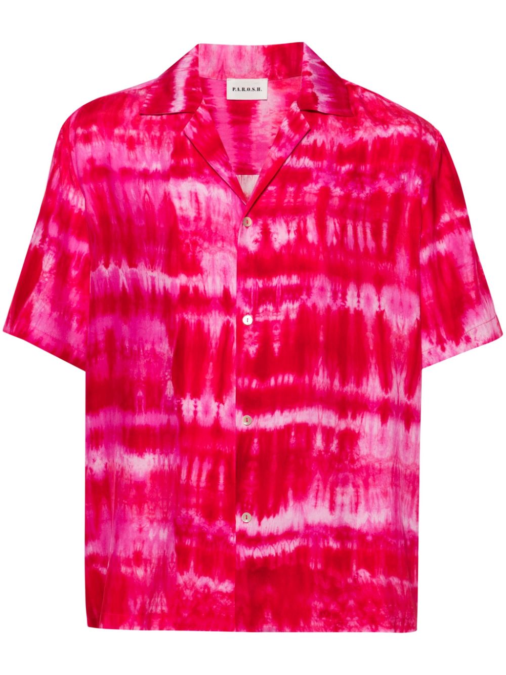 Tie-dye silk shirt - Pink
