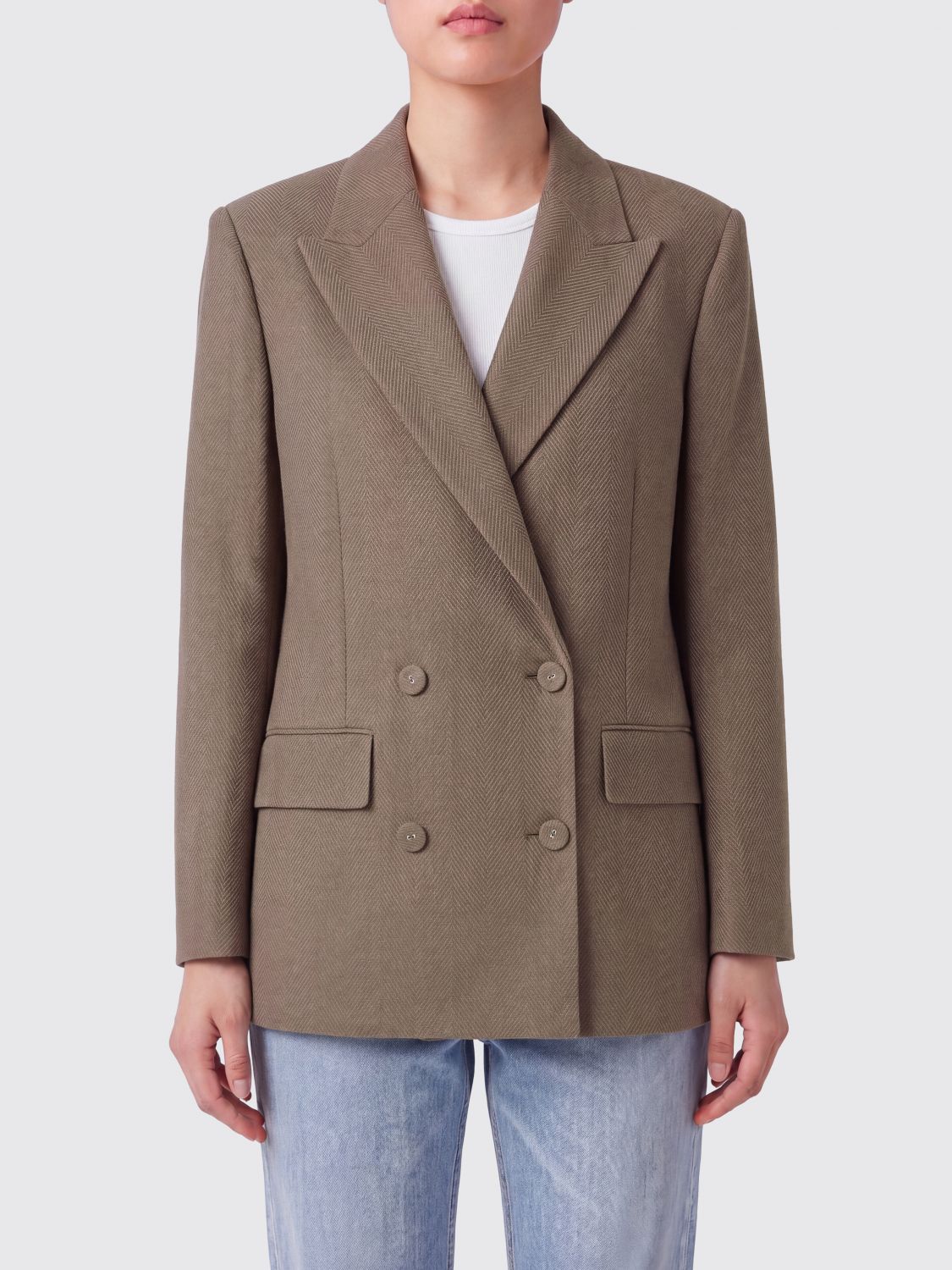 Jacket Woman color Grey