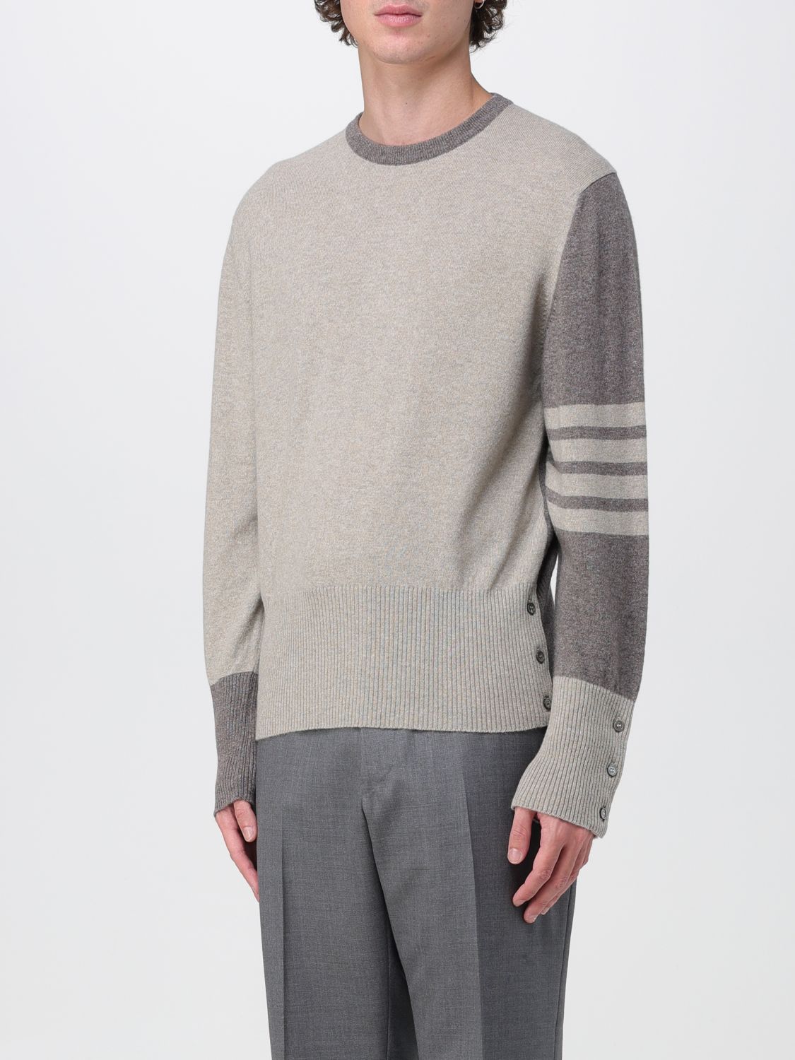 Sweater Men color Beige