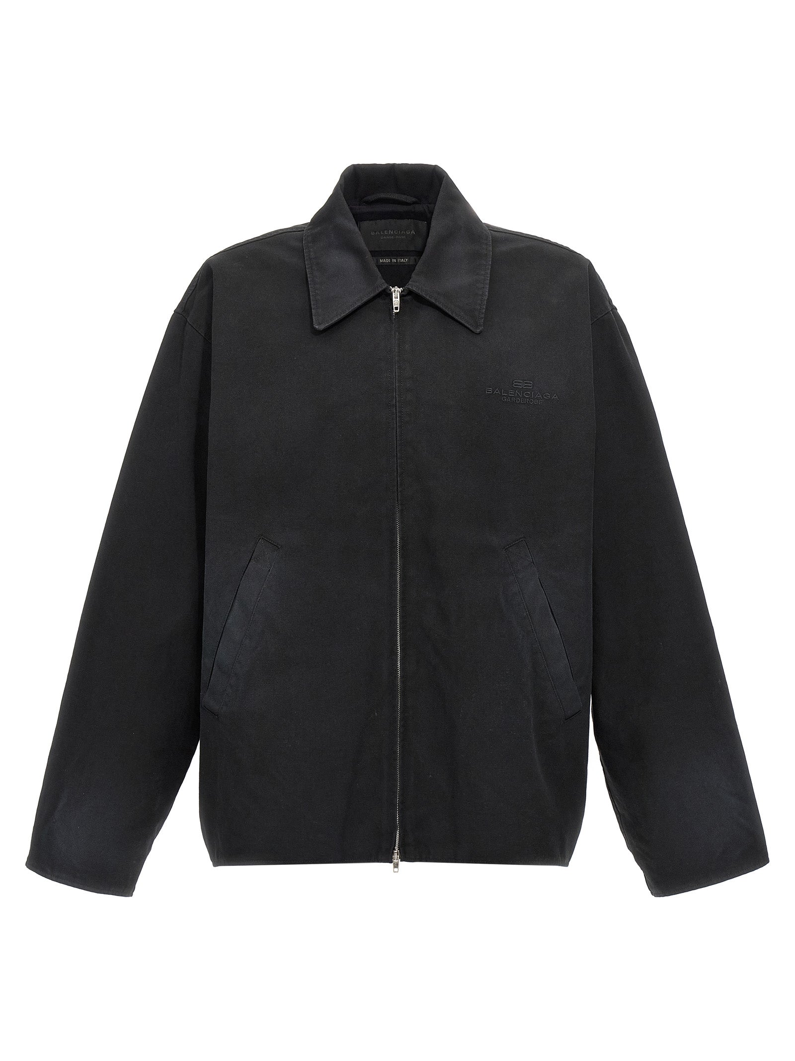 Canvas Cotton Jacket — Black