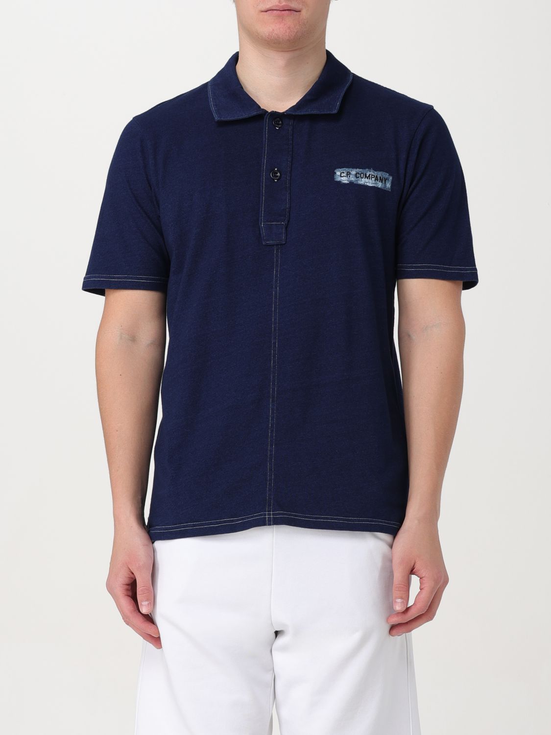 Polo Shirt Men color Blue
