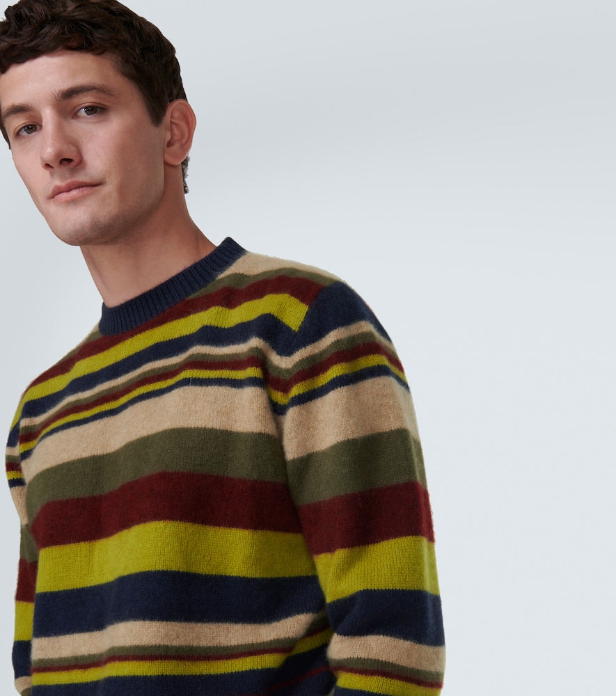 Striped cashmere sweater