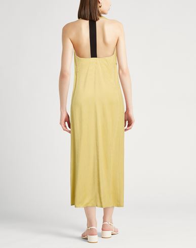 Crème Woman Maxi dress Yellow Size 4 Viscose