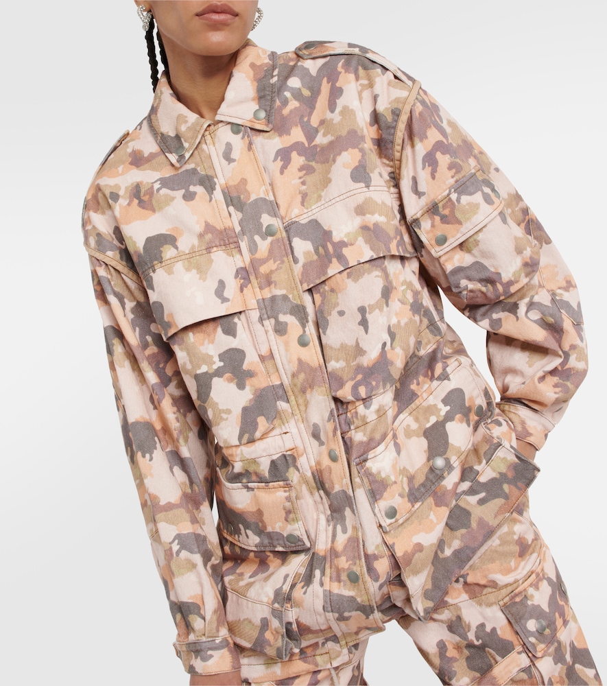 Elize printed cotton jacket