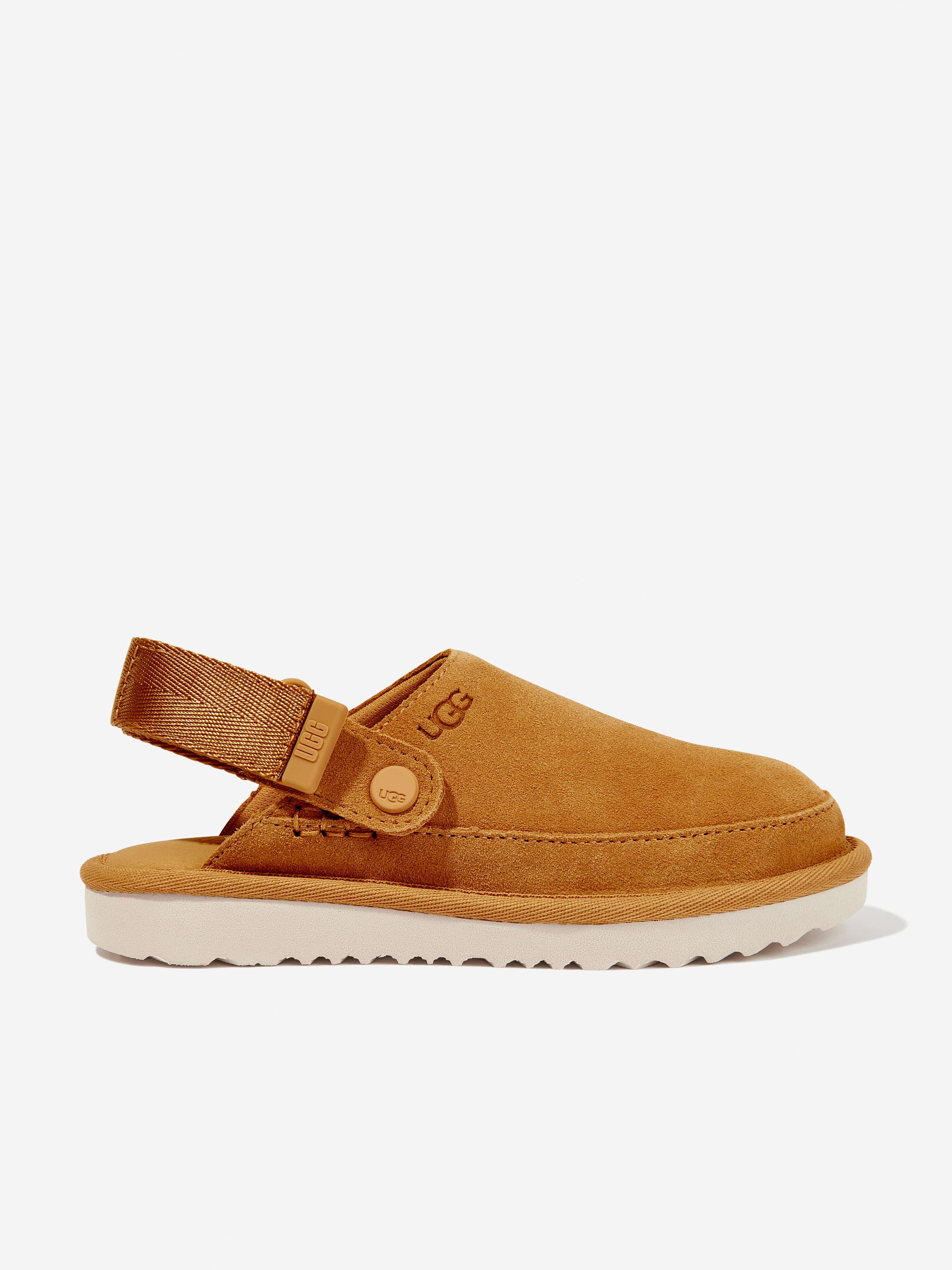 UGG Girls Goldenstar Clogs in Brown EU 22 UK 5 US 6