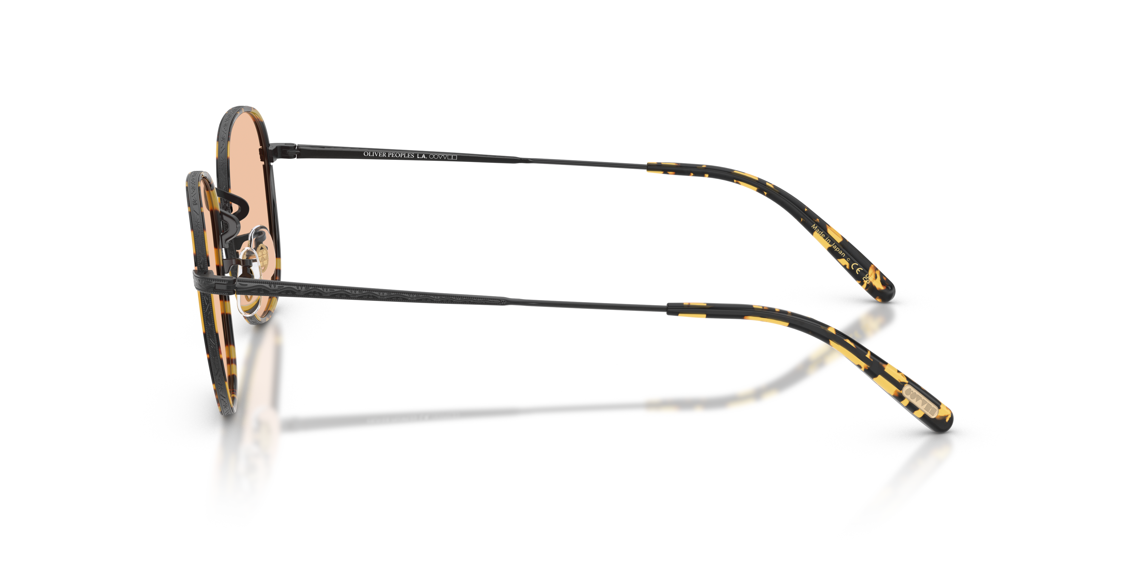 Oliver Peoples Unisex Oliver Peoples OV1375T MEHR 5062 Optical frames Titanium Black Pantos Norma