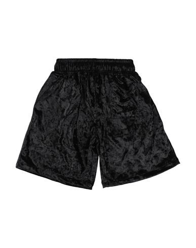 Kid Girl Shorts & Bermuda Shorts Black Size 14 Polyester, Elastane